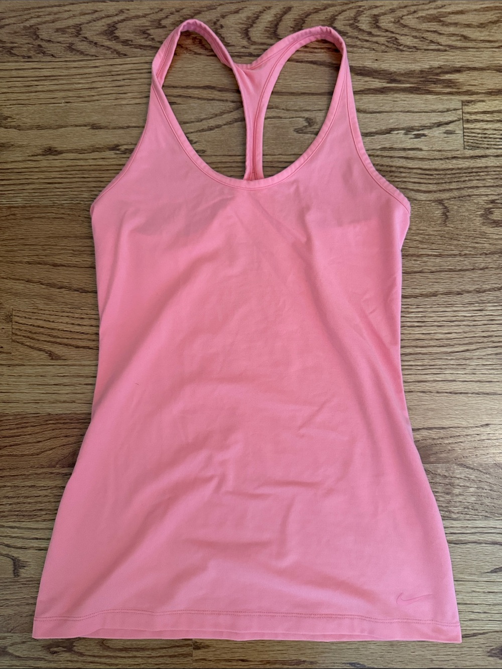 Nike Coral Pink Racerback Athletic Tank